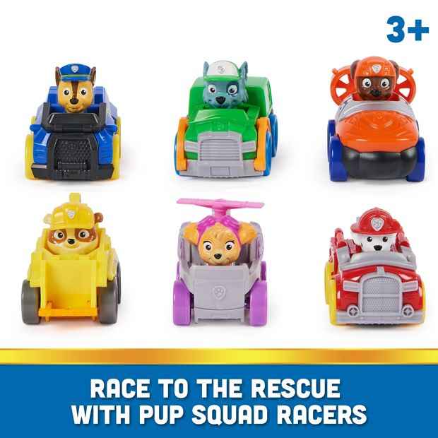 PAW Patrol Pup Squad Core Racers 6 Pack
