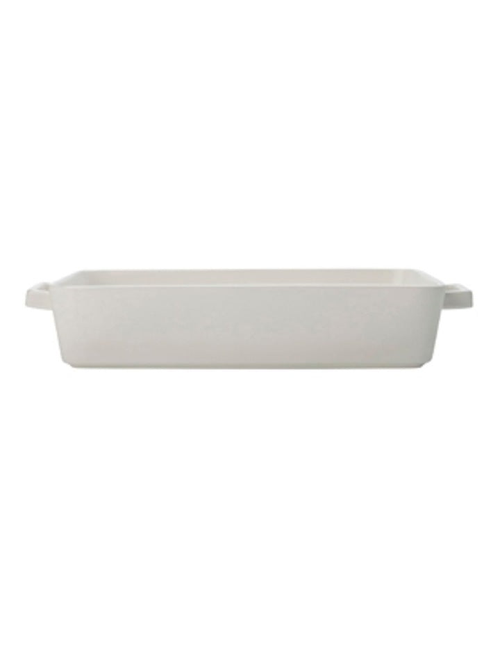 Epicurious Rectangle Baker 32x22.5x7cm Gift Boxed in White