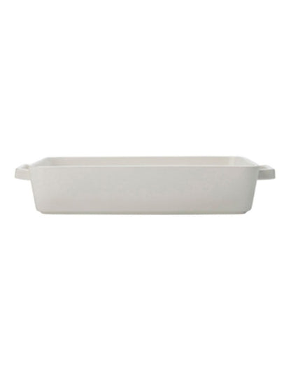 Epicurious Rectangle Baker 32x22.5x7cm Gift Boxed in White