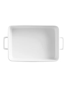 Epicurious Rectangle Baker 32x22.5x7cm Gift Boxed in White