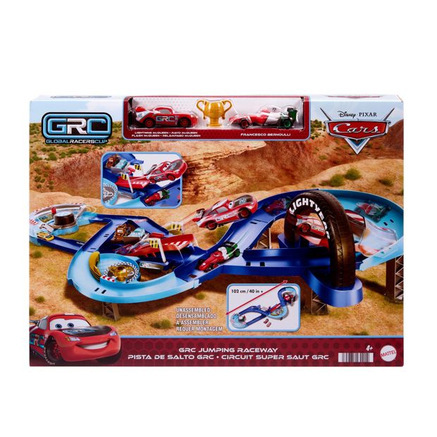 Disney Pixar Cars GRC Jumping Raceway Playset