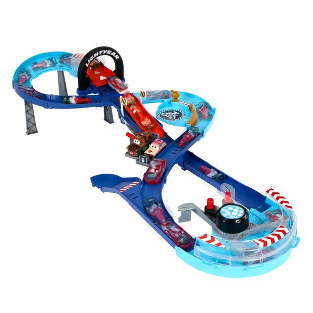 Disney Pixar Cars GRC Jumping Raceway Playset