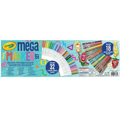 Crayola 50 Supertips Mega Marker Pack