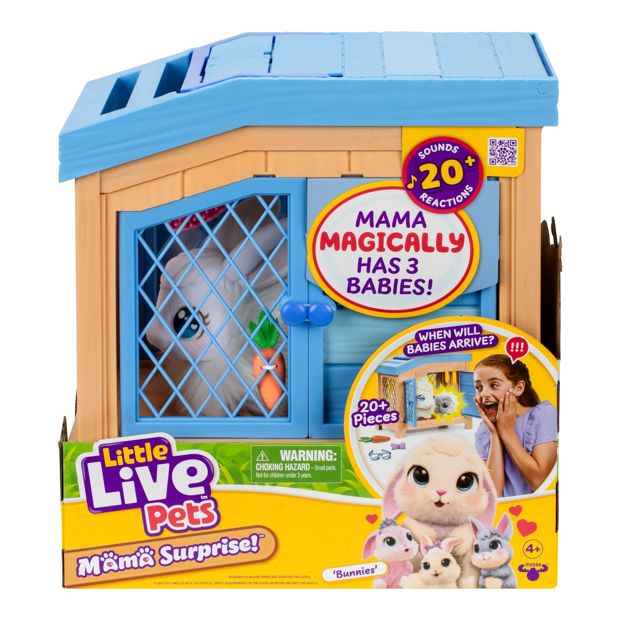 Little Live Pets Mama Surprise Bunny Playset