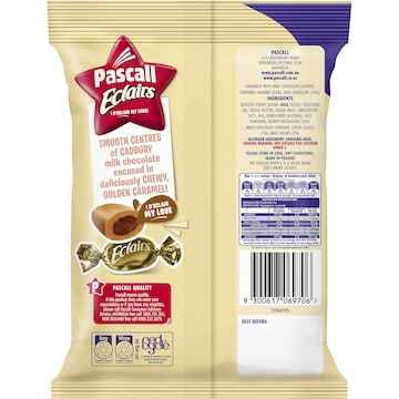 Cadbury Pascall Eclairs Chocolate Lollies 160g