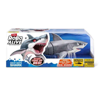 Robo Alive Great White Shark Series 1 by ZURU