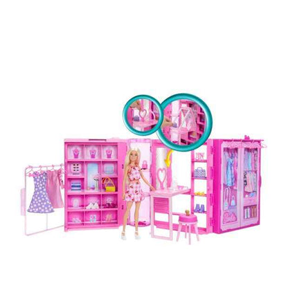 Barbie Dream Closet Toy Playset with Fashion Doll