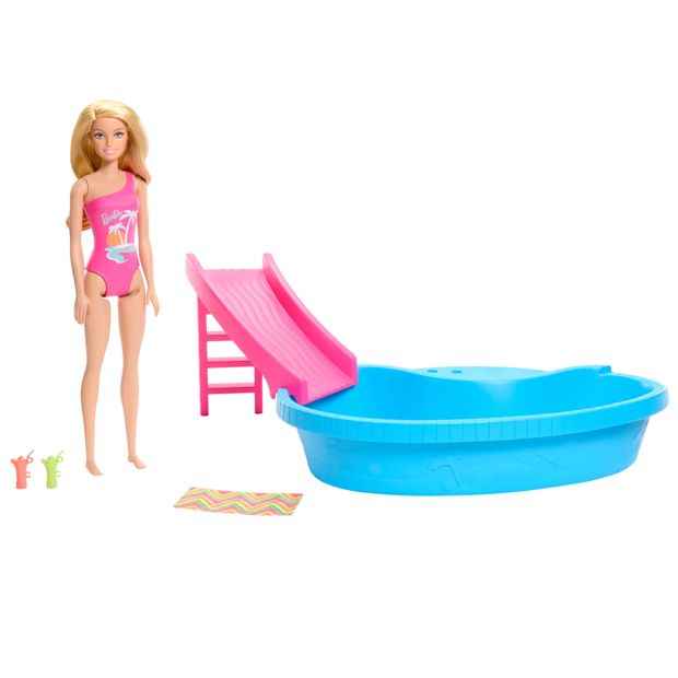 Barbie Doll and Pool Playset