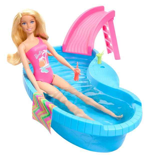 Barbie Doll and Pool Playset