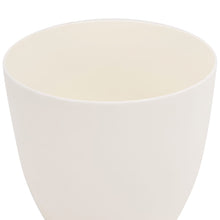 12cm Plastic Pot - White