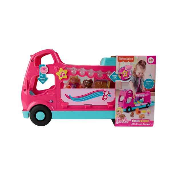 Fisher-Price Barbie Little People Little Dream Camper Playset