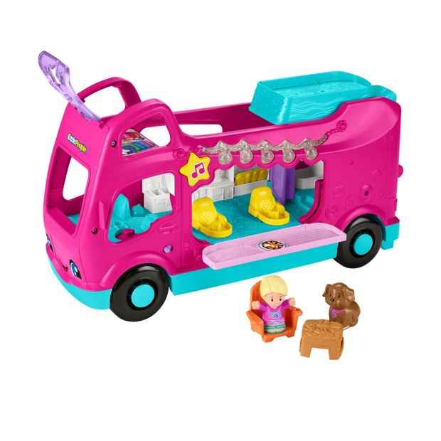 Fisher-Price Barbie Little People Little Dream Camper Playset