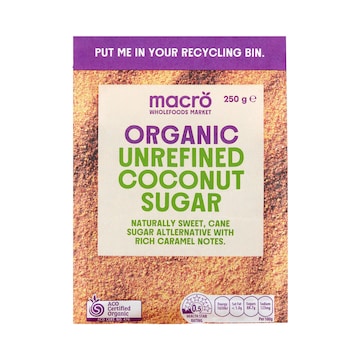Macro Unrefined Coconut Sugar 250g