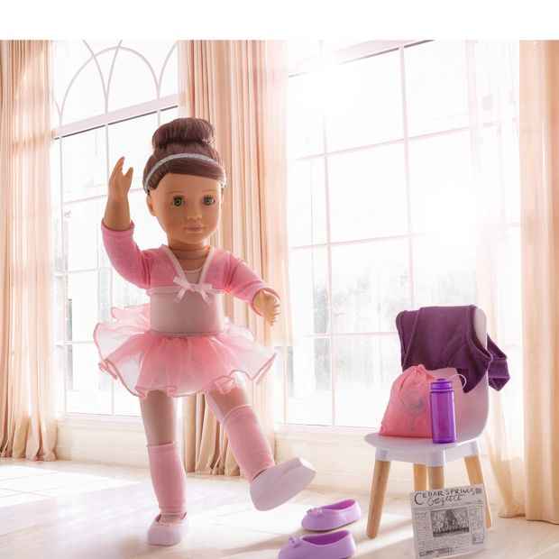 Our Generation Sydney Lee Posable 18-inch Ballerina Doll & Storybook