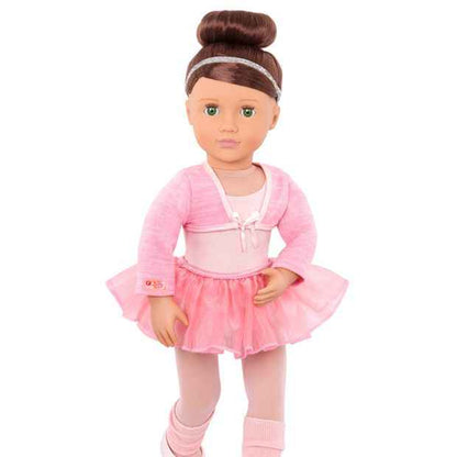 Our Generation Sydney Lee Posable 18-inch Ballerina Doll & Storybook