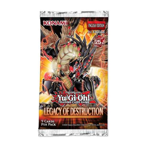 YU-GI-OH! TCG Legacy of Destruction - Card Booster - Assorted*