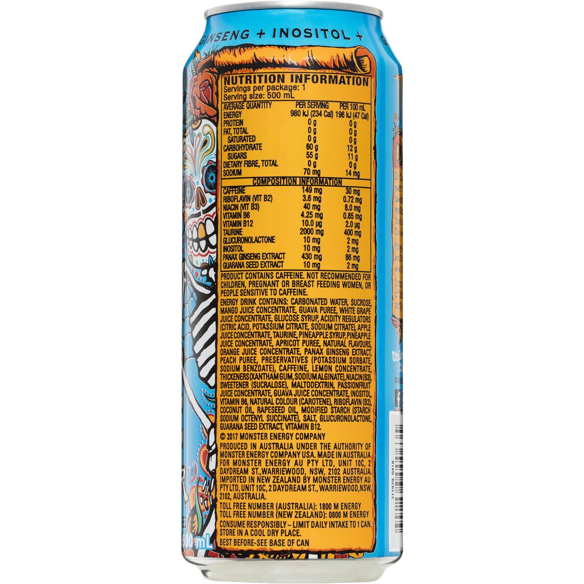 Monster Energy Mango Loco Can 500ml