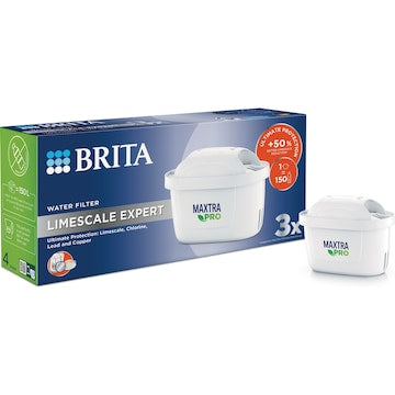 Brita Water Filter Cartridge Maxtra Pro Limescale 3 pack