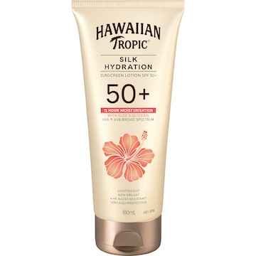 Hawaiian Tropic SPF 50+ Silk Hydration Sunscreen Lotion 180mL