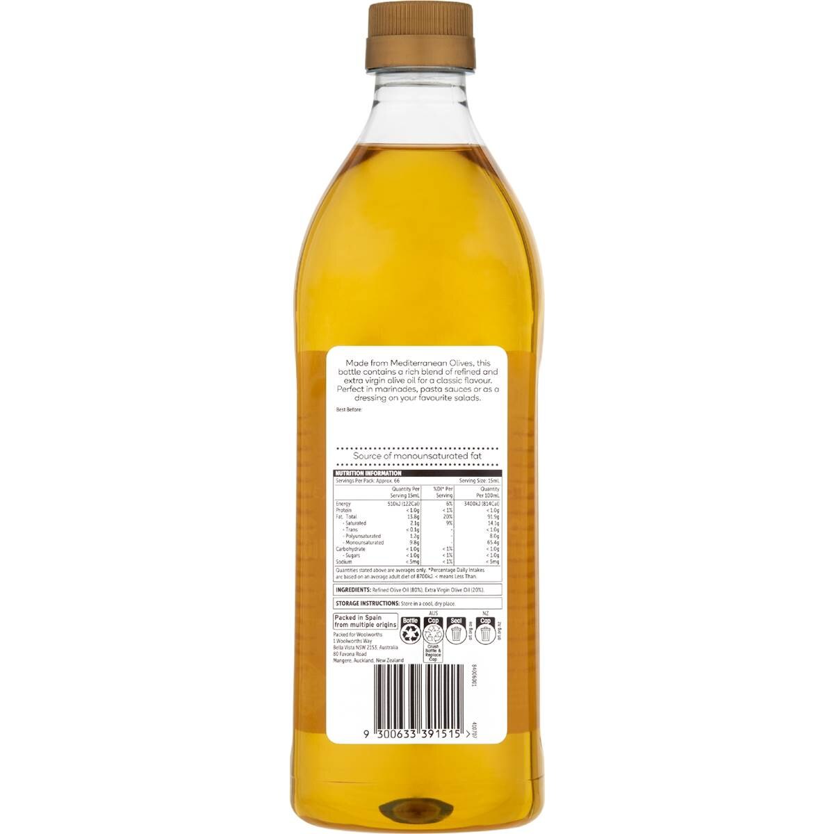 Woolworths Classic Olive Oil Spanish Classic 1l