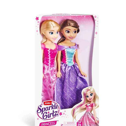 Sparkle Girlz 18-inch Princess Dolls Double Pack By ZURU