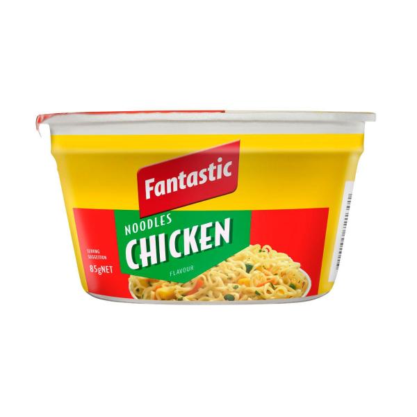 FANTASTIC NOODLE BOWL:CHICKEN:.:85 GRAM