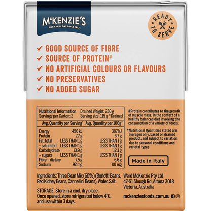 McKenzie's Three Bean Mix 380g