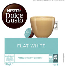 Nescafe Dolce Gusto Flat White Coffee Pods 16 Pack