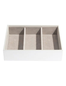 Classic Deep Watch Accessories Layer White Jewellery Box