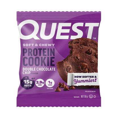 Quest Protein Cookie Double Chocolate Chip Flavour 59g