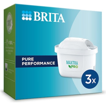 Brita Water Filter Cartridge Maxtra Pro Pure Performance 3 pack