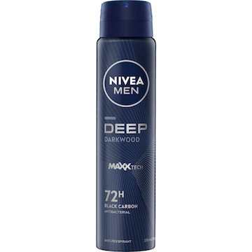 Nivea Men Deep Darkwood Antiperspirant Deodorant 250mL