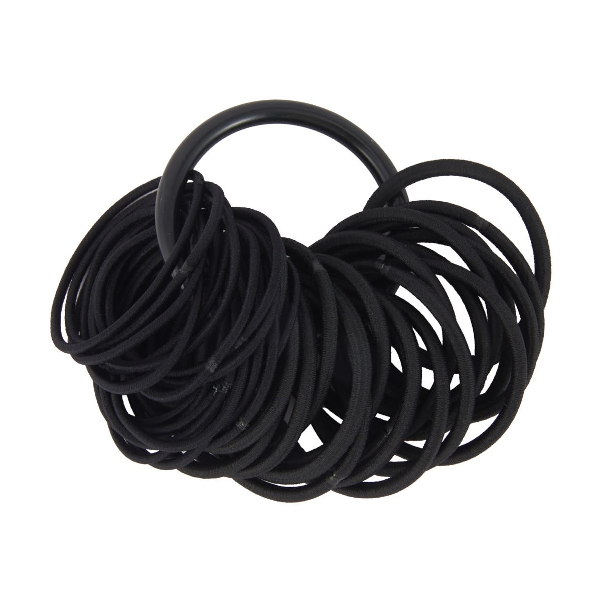OXX Haircare 40 Pack Hair Elastics - Black
