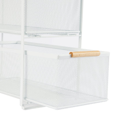 2 Drawer Mesh Organiser