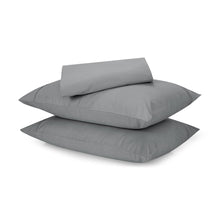 250 Thread Count Cotton Rich Sheet Set - Queen Bed, Grey