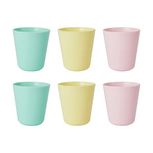 6 Pastel Tumblers