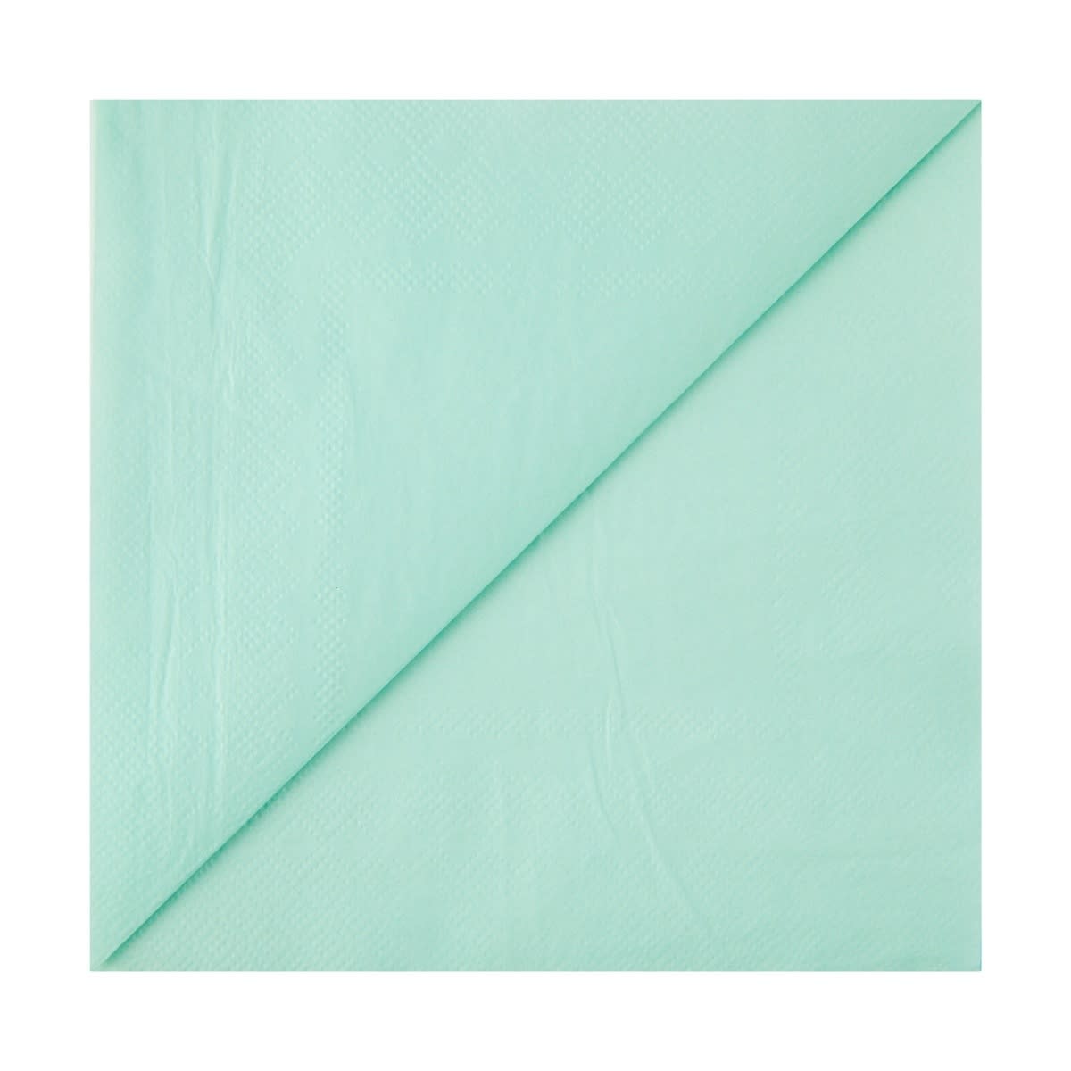 20 Piece Pastel Green Paper Napkins