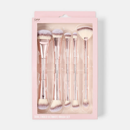 OXX Cosmetics 5 Piece Dual Ended Ultimate Brush Set