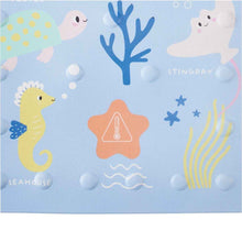 Bath Mat with Heat Indicator