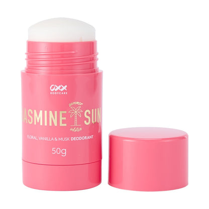 OXX Bodycare Jasmine Sun Summer Solstice Deodorant 50g - Floral, Vanilla and Musk Scent