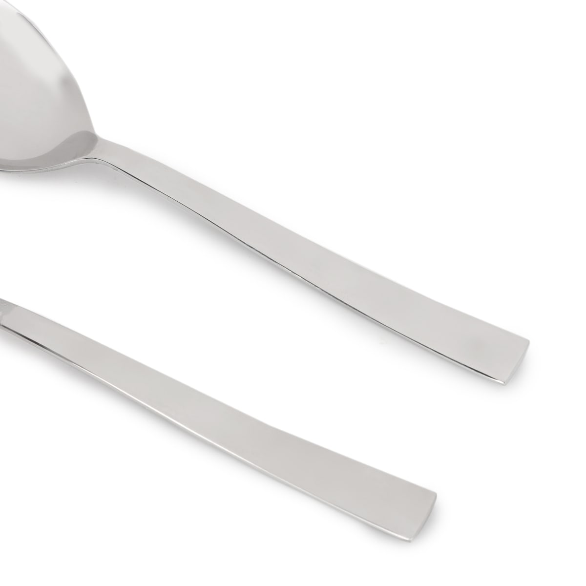 2 Pack Silver Hawthorne Serving Spoons