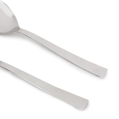 2 Pack Silver Hawthorne Serving Spoons