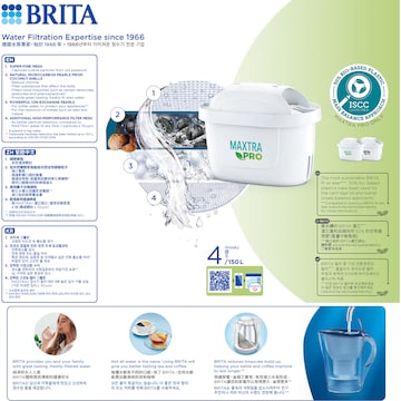 Brita Water Filter Jug Marella Blue 2.4L