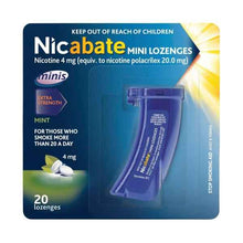 Mini Lozenges Extra Strength Mint 4mg