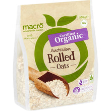 Macro Organic Rolled Oats 500g