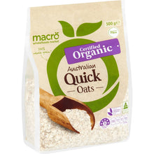 Macro Organic Quick Oats 500g