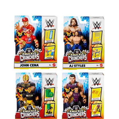 WWE Knuckle Crunchers Action Figures & Accessories – Assorted*