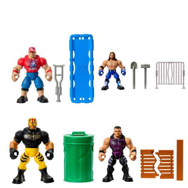 WWE Knuckle Crunchers Action Figures & Accessories – Assorted*