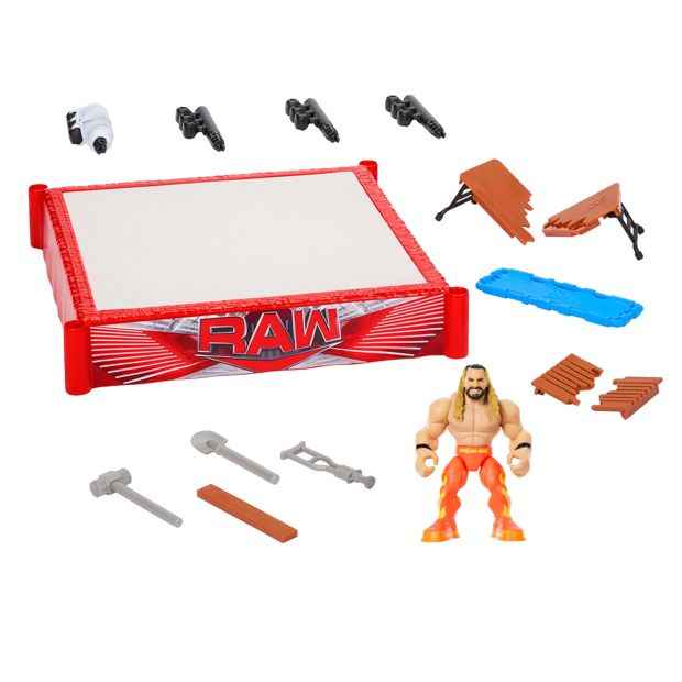 WWE Knuckle Crunchers Rebound Ring Playset