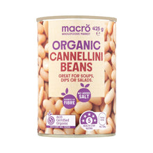 Macro Organic Cannellini Beans 425g